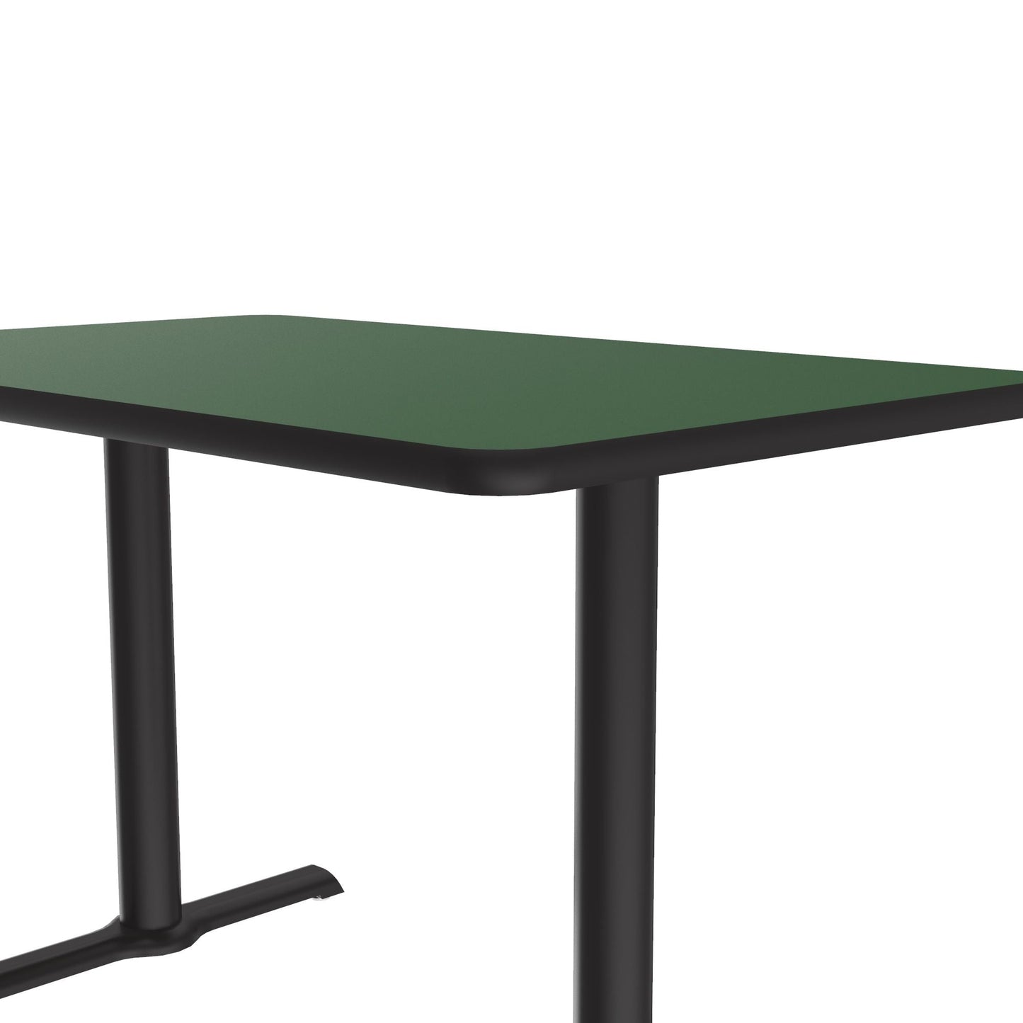 Majestic Office Furniture Deluxe High-Pressure Cafe and Breakroom Table with Cast Iron Base