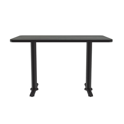 Majestic Office Furniture Deluxe High-Pressure Cafe and Breakroom Table with Cast Iron Base