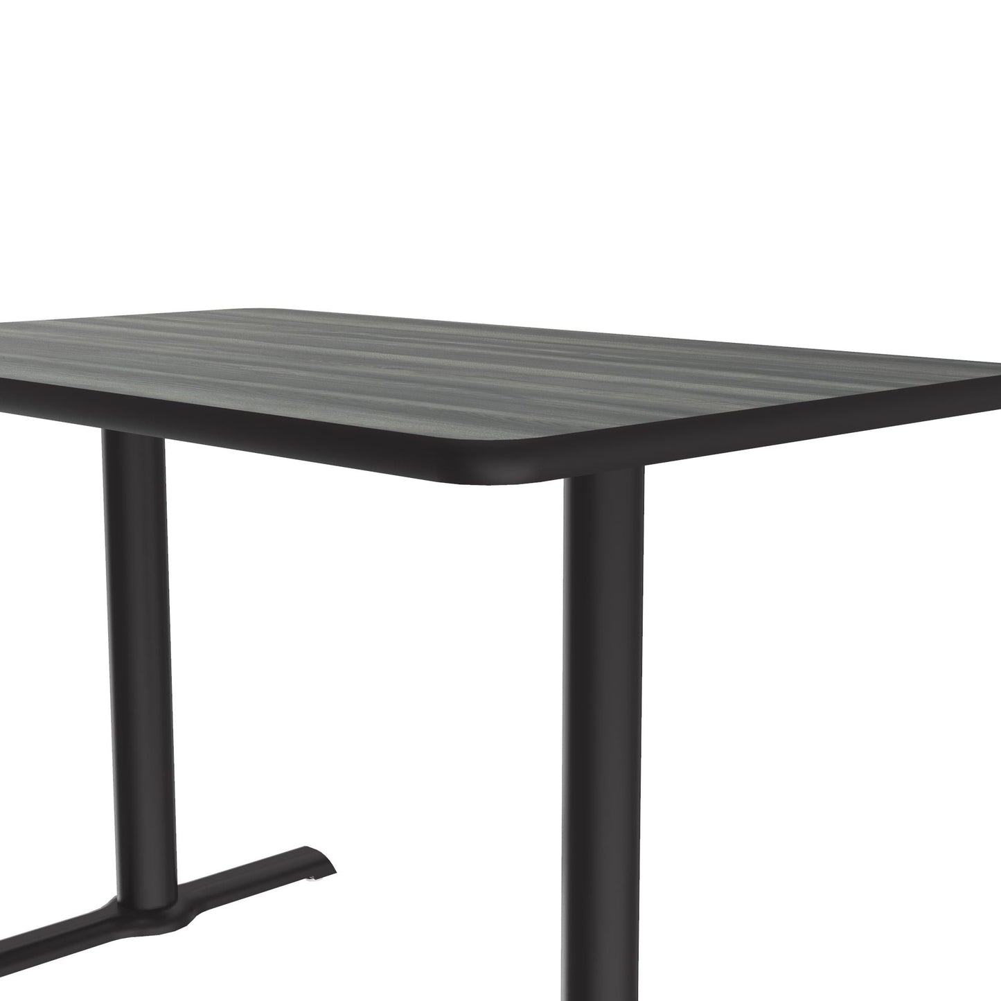 Majestic Office Furniture Deluxe High-Pressure Cafe and Breakroom Table with Cast Iron Base