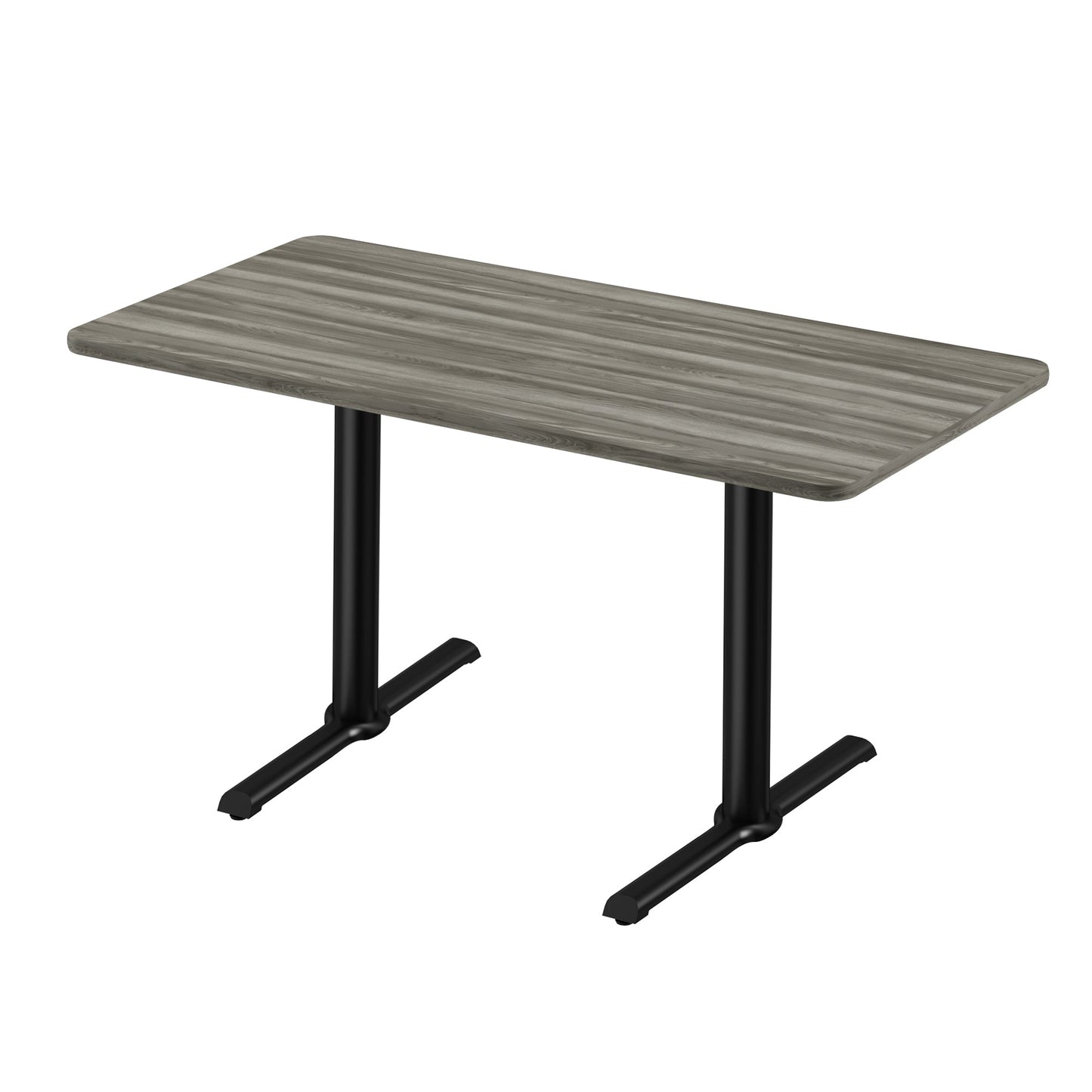 Majestic Office Furniture Bar Stool or Standing Height Deluxe High-Pressure Cafe and Breakroom Table with Cast Iron Base