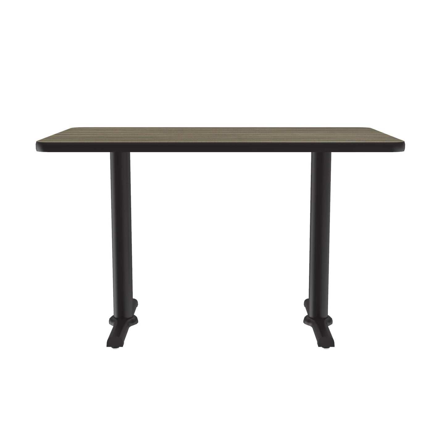 Majestic Office Furniture Deluxe High-Pressure Cafe and Breakroom Table with Cast Iron Base