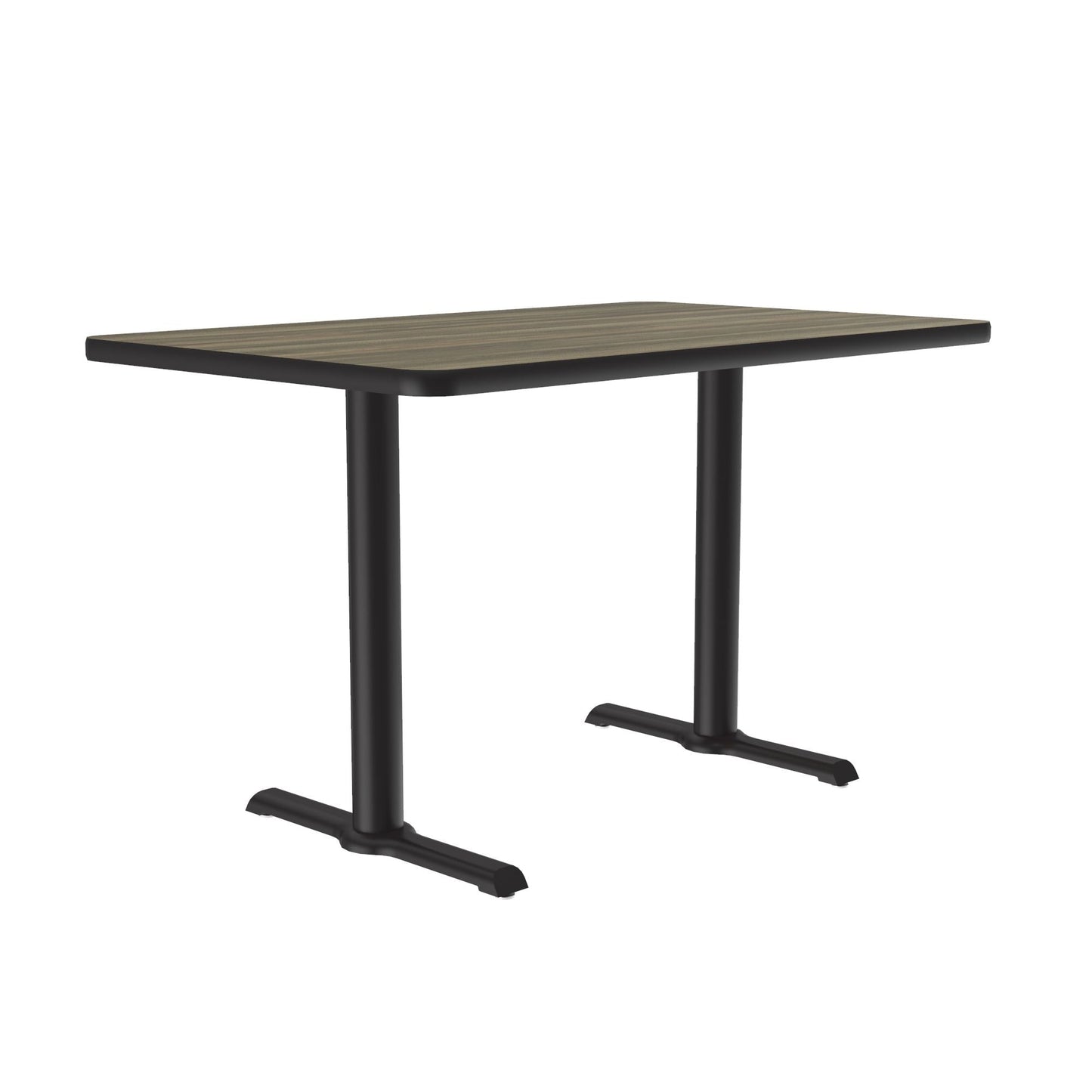 Majestic Office Furniture Deluxe High-Pressure Cafe and Breakroom Table with Cast Iron Base