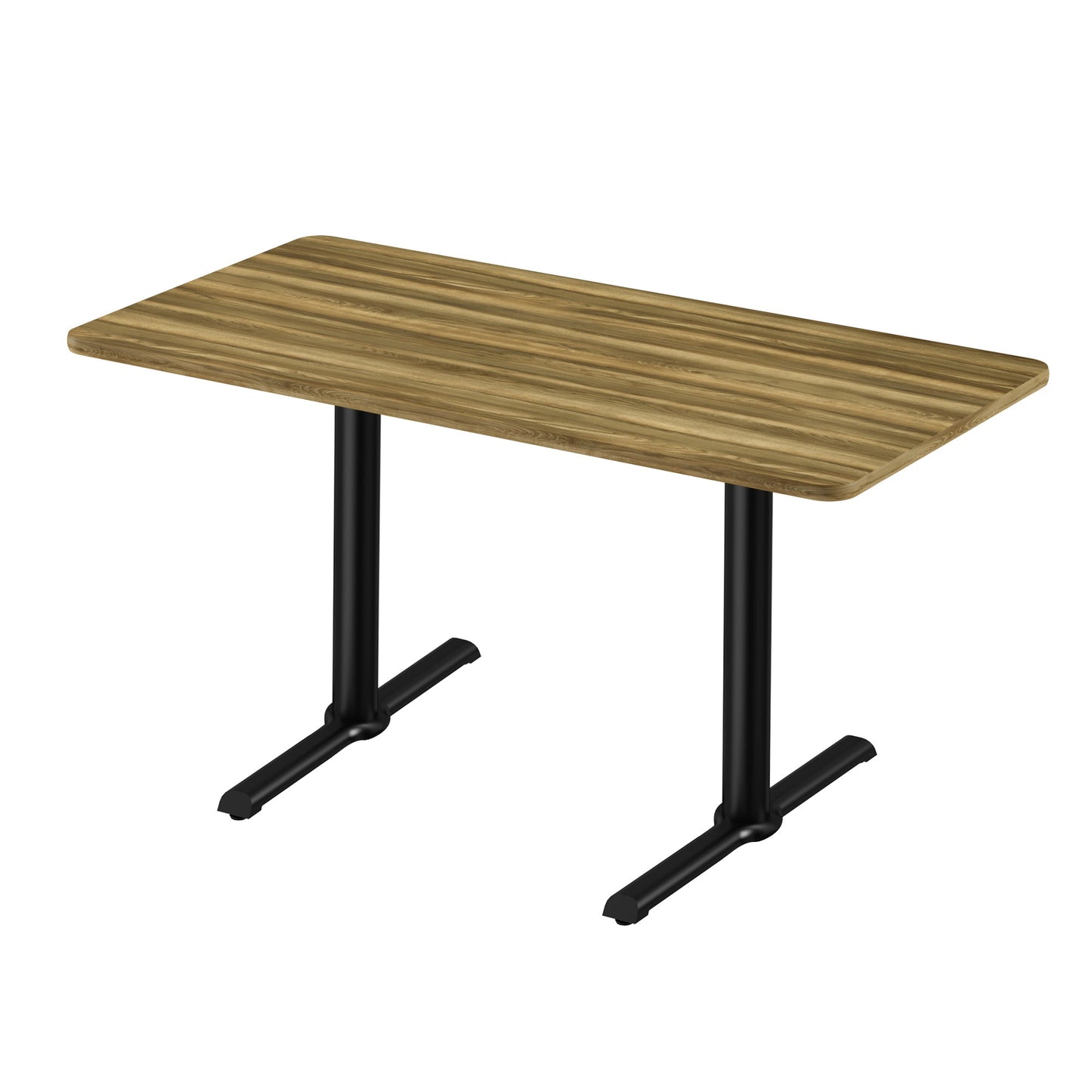Majestic Office Furniture Bar Stool or Standing Height Deluxe High-Pressure Cafe and Breakroom Table with Cast Iron Base