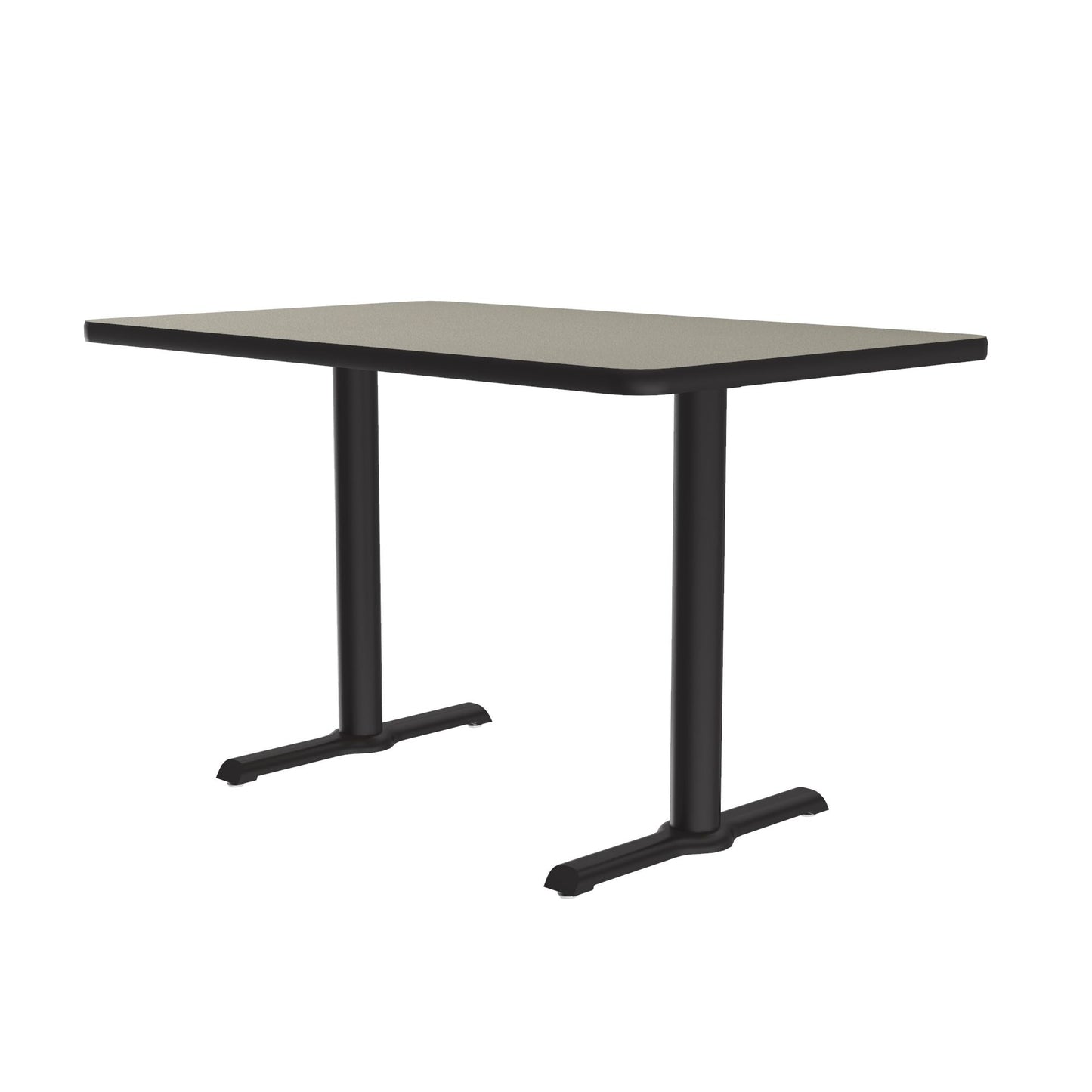 Majestic Office Furniture Deluxe High-Pressure Cafe and Breakroom Table with Cast Iron Base
