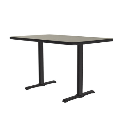 Majestic Office Furniture Deluxe High-Pressure Cafe and Breakroom Table with Cast Iron Base