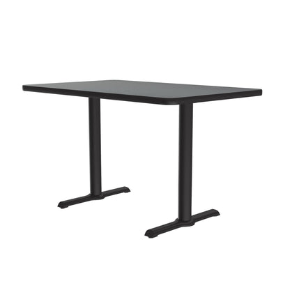 Majestic Office Furniture Deluxe High-Pressure Cafe and Breakroom Table with Cast Iron Base
