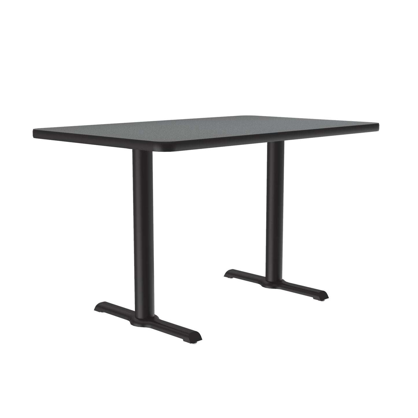 Majestic Office Furniture Deluxe High-Pressure Cafe and Breakroom Table with Cast Iron Base