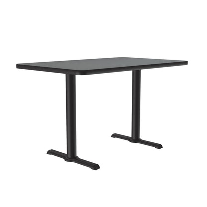 Majestic Office Furniture Deluxe High-Pressure Cafe and Breakroom Table with Cast Iron Base