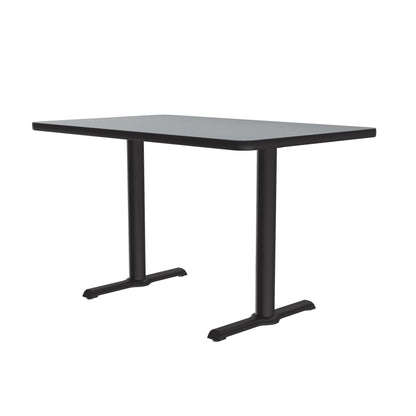 Majestic Office Furniture Commercial Laminate Cafe and Breakroom Table with Cast Iron Base
