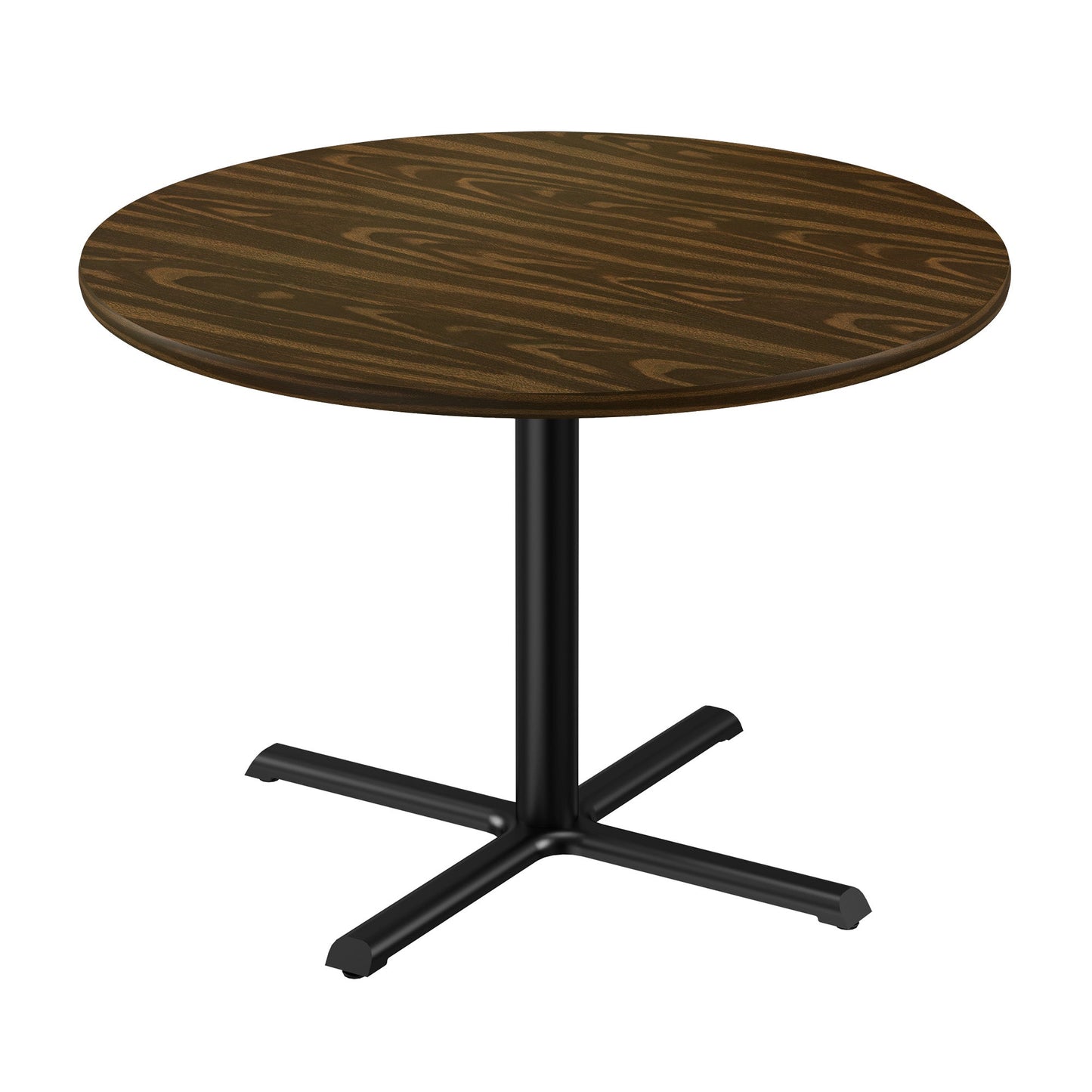 Majestic Office Furniture Bar Stool or Standing Height Deluxe High-Pressure Cafe and Breakroom Table with Cast Iron Base
