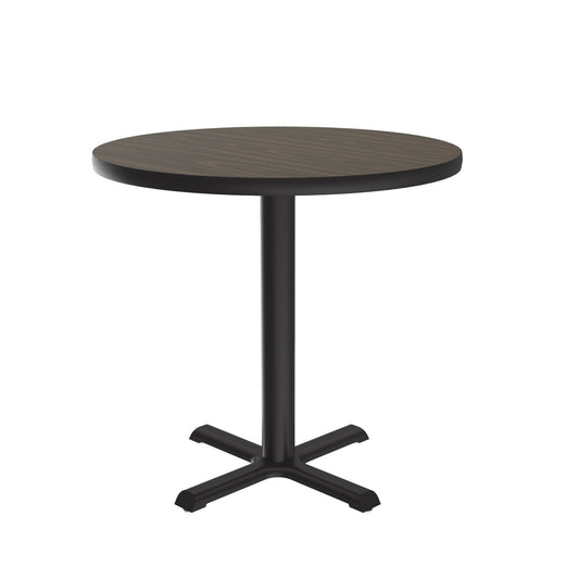Majestic Office Furniture Deluxe High-Pressure Cafe and Breakroom Table with Cast Iron Base