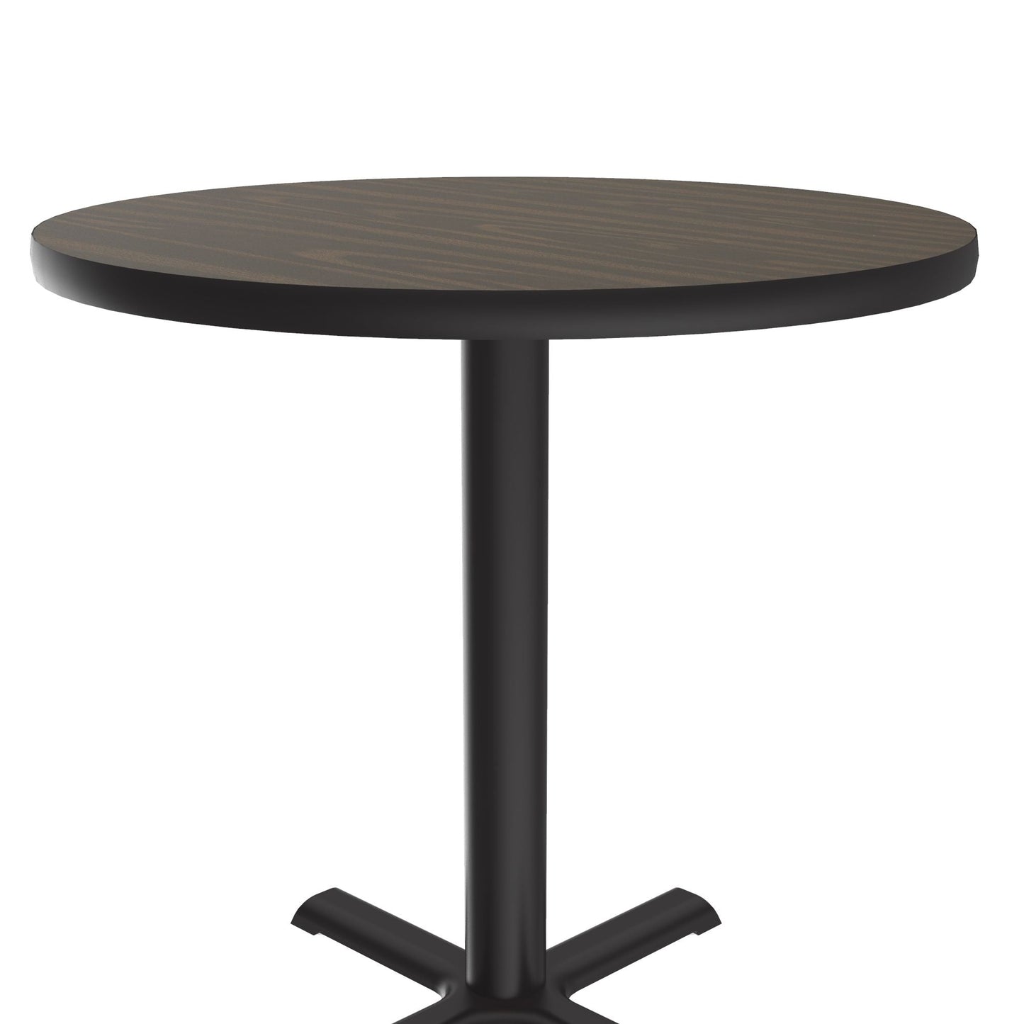 Majestic Office Furniture Deluxe High-Pressure Cafe and Breakroom Table with Cast Iron Base