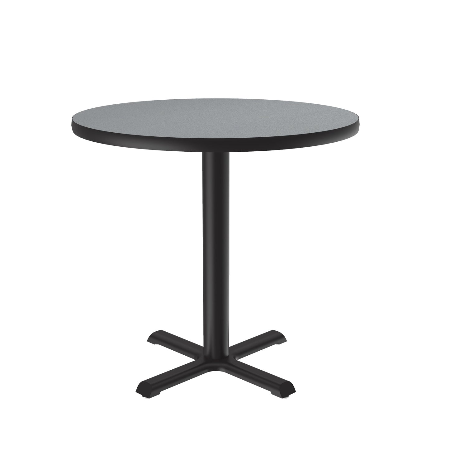 Majestic Office Furniture Deluxe High-Pressure Cafe and Breakroom Table with Cast Iron Base