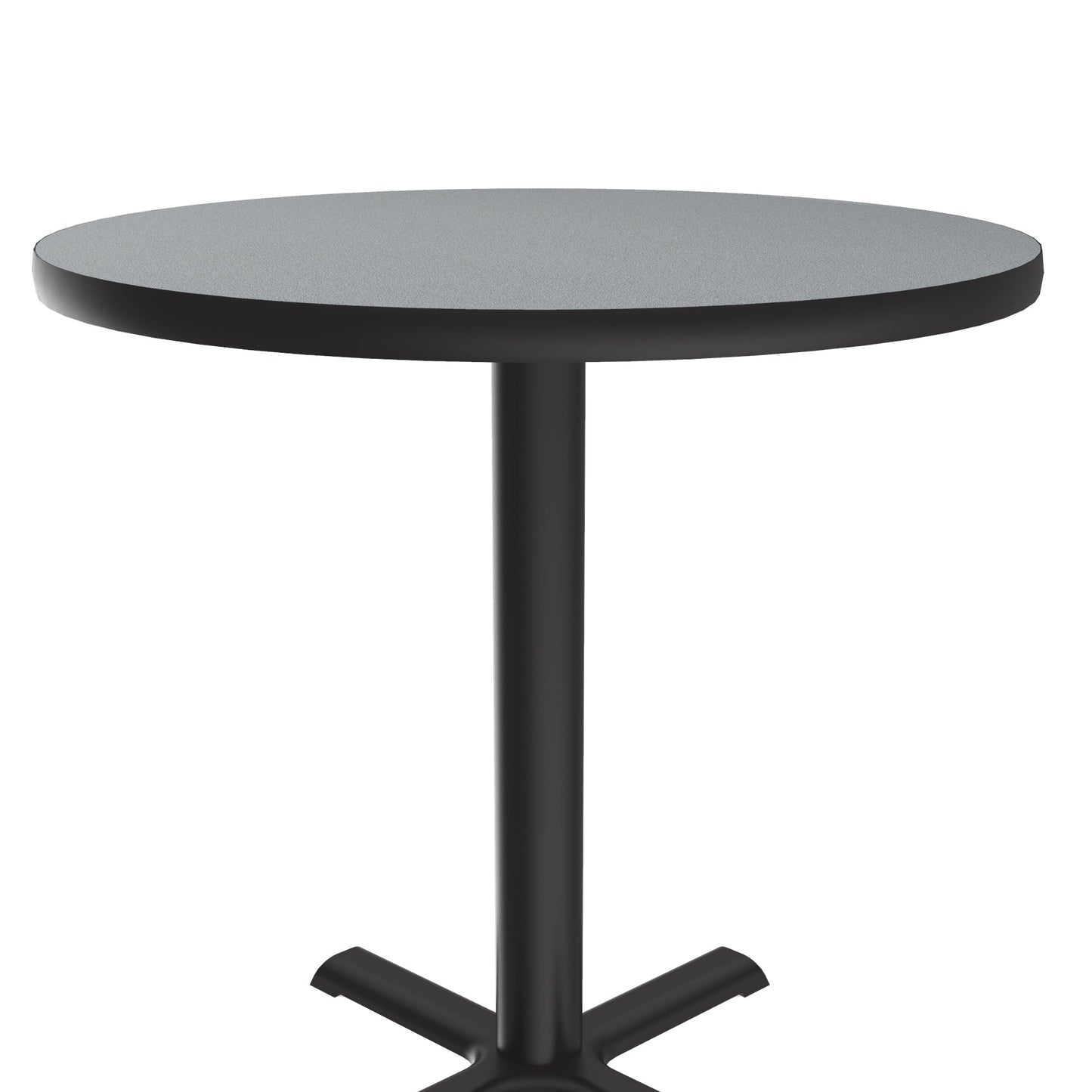 Majestic Office Furniture Deluxe High-Pressure Cafe and Breakroom Table with Cast Iron Base