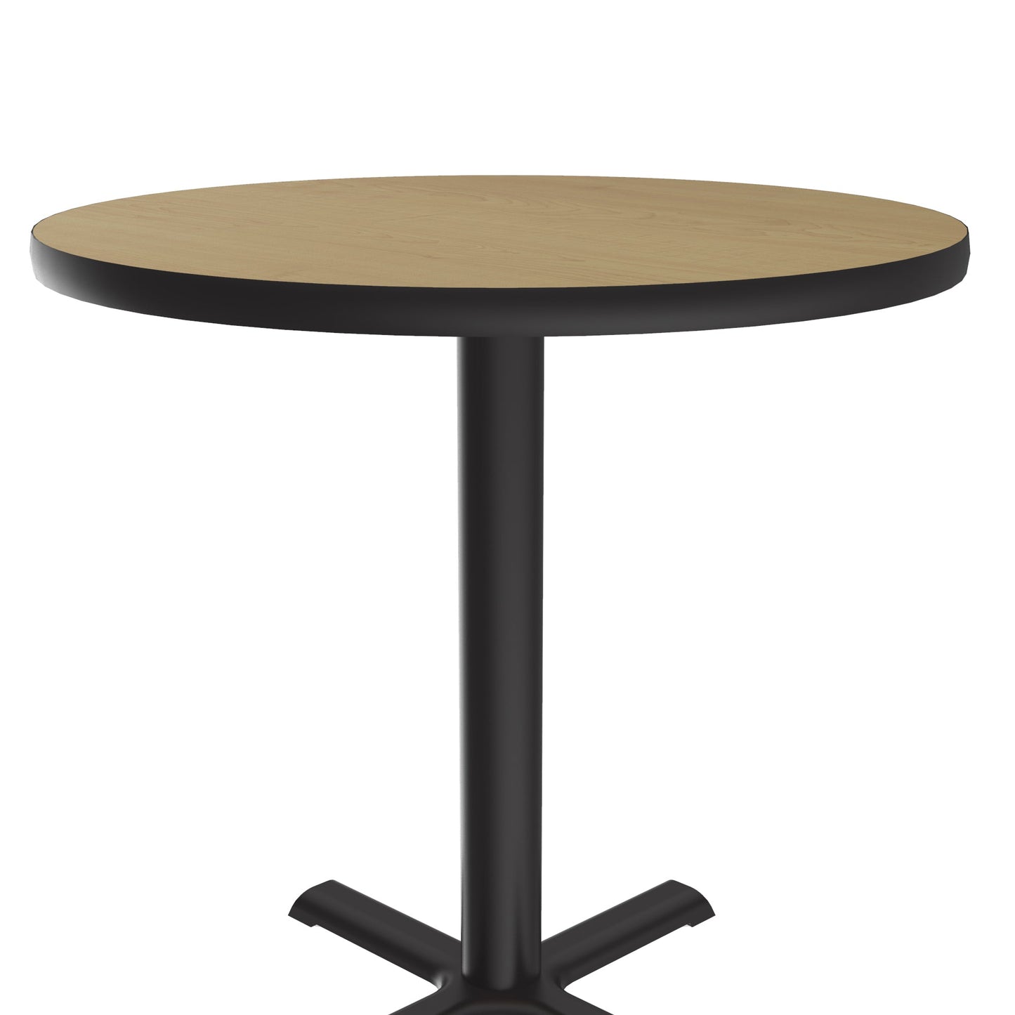 Majestic Office Furniture Deluxe High-Pressure Cafe and Breakroom Table with Cast Iron Base
