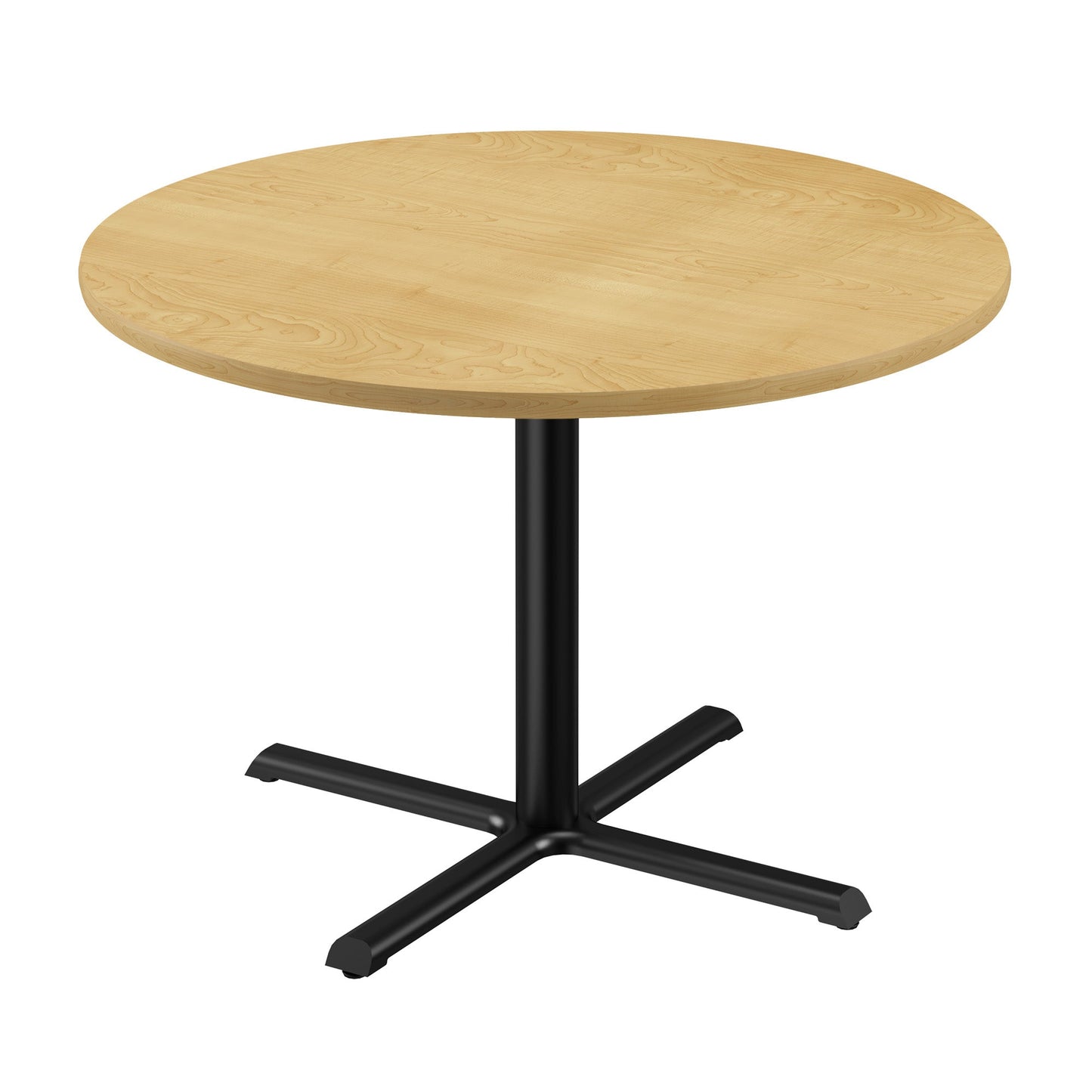 Majestic Office Furniture Bar Stool or Standing Height Deluxe High-Pressure Cafe and Breakroom Table with Cast Iron Base