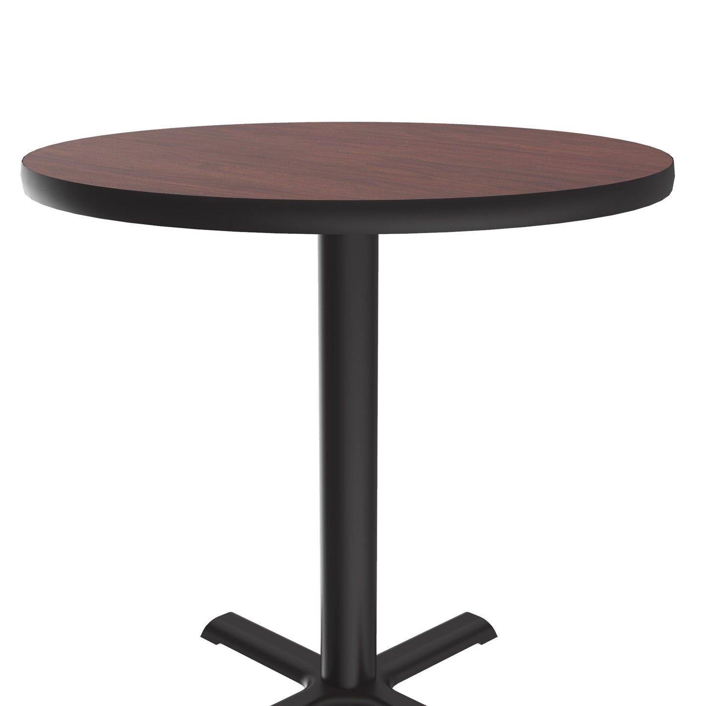 Majestic Office Furniture Deluxe High-Pressure Cafe and Breakroom Table with Cast Iron Base