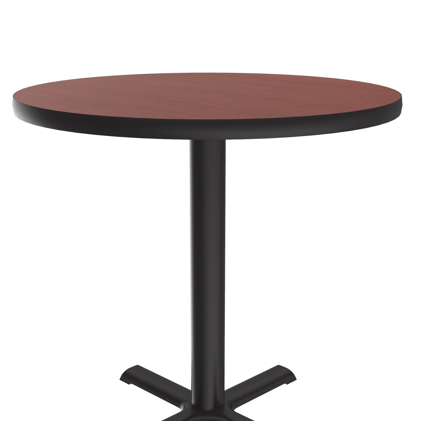Majestic Office Furniture Deluxe High-Pressure Cafe and Breakroom Table with Cast Iron Base