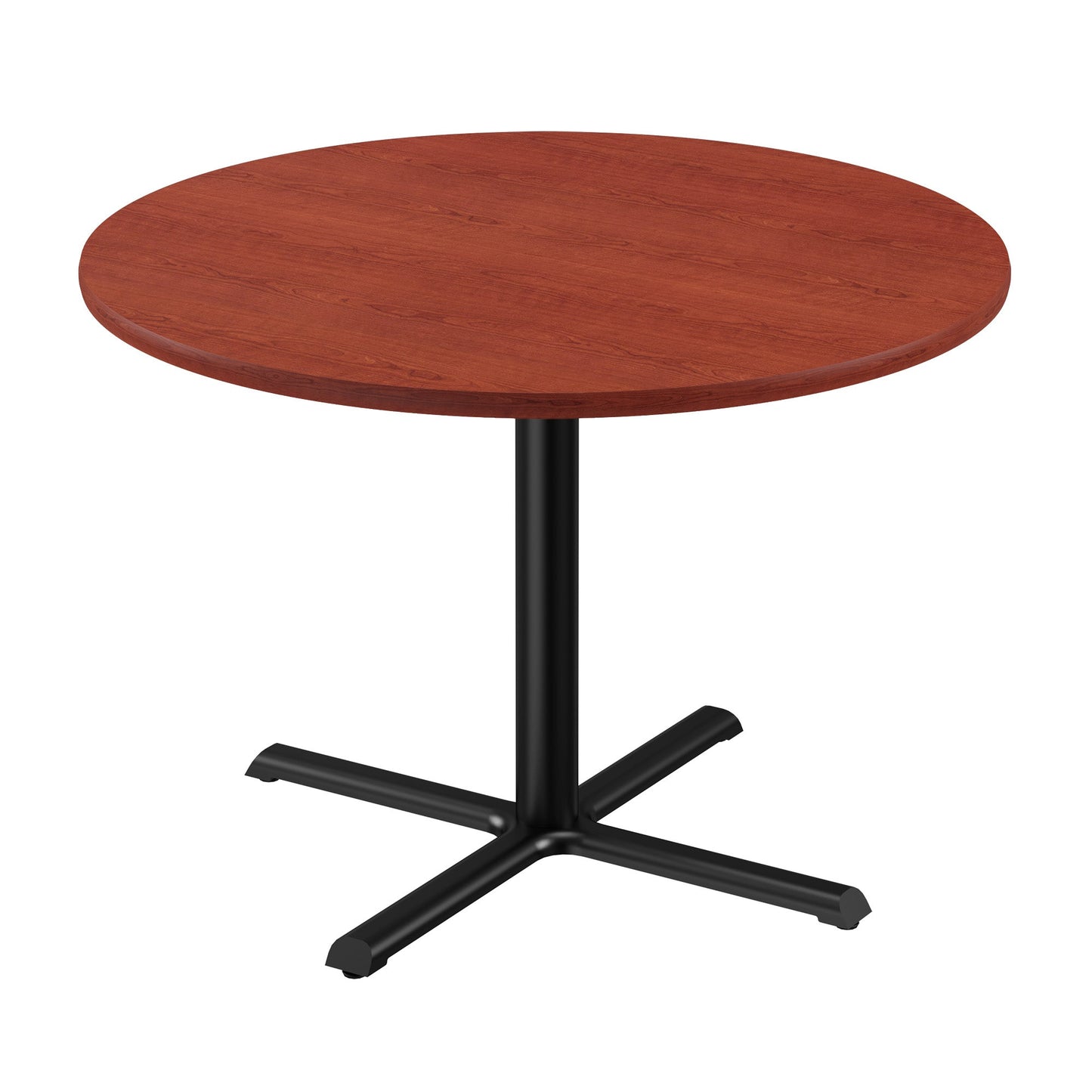 Majestic Office Furniture Bar Stool or Standing Height Deluxe High-Pressure Cafe and Breakroom Table with Cast Iron Base