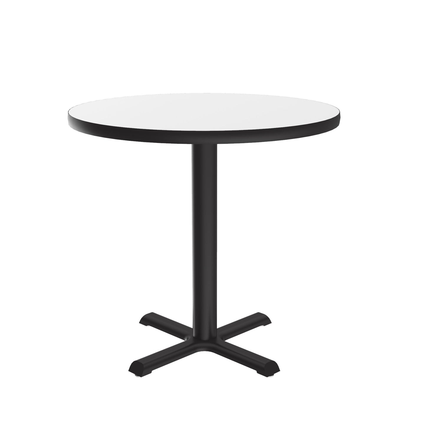 Majestic Office Furniture Deluxe High-Pressure Cafe and Breakroom Table with Cast Iron Base