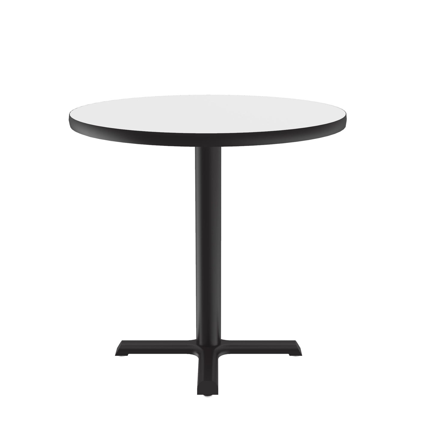 Majestic Office Furniture Deluxe High-Pressure Cafe and Breakroom Table with Cast Iron Base