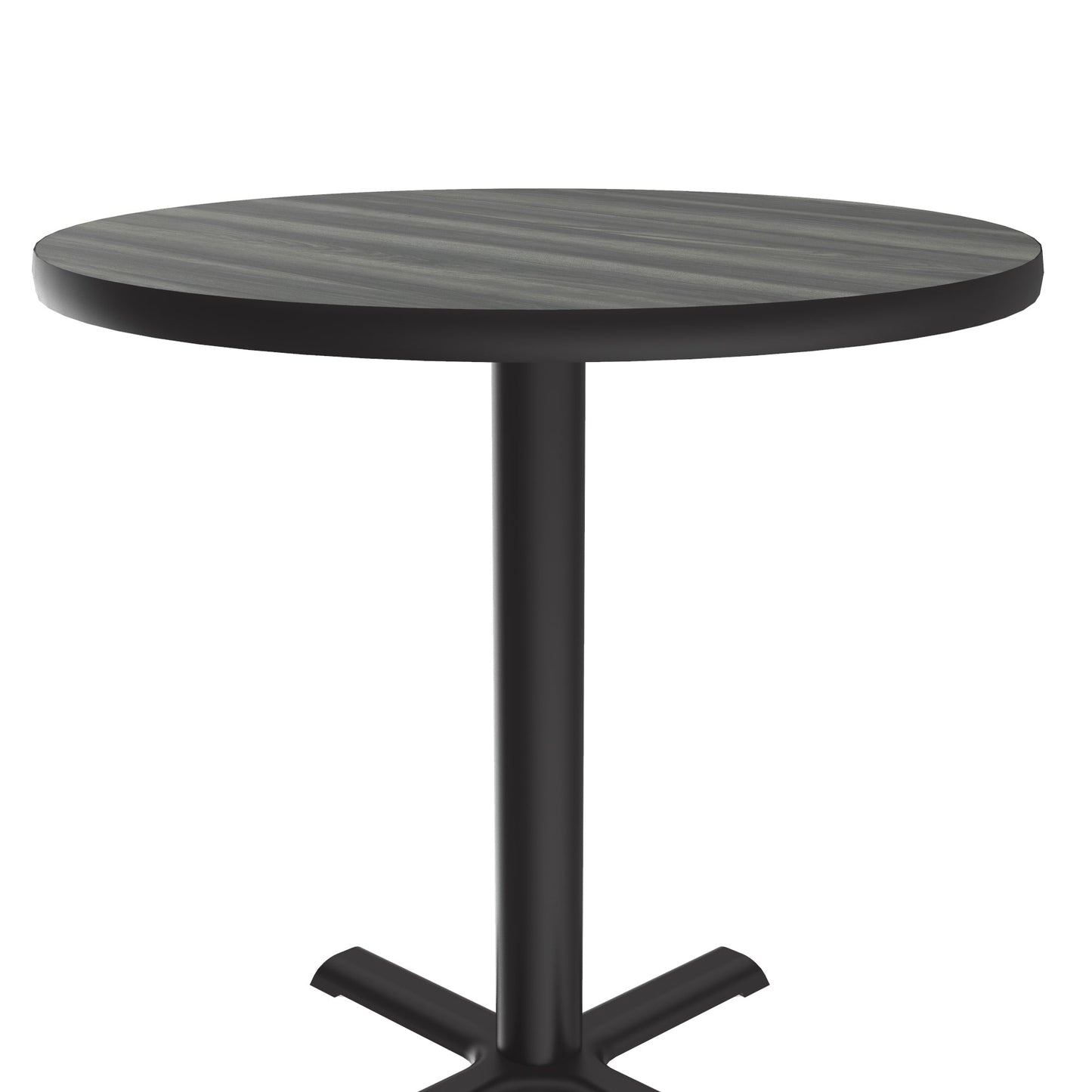 Majestic Office Furniture Deluxe High-Pressure Cafe and Breakroom Table with Cast Iron Base
