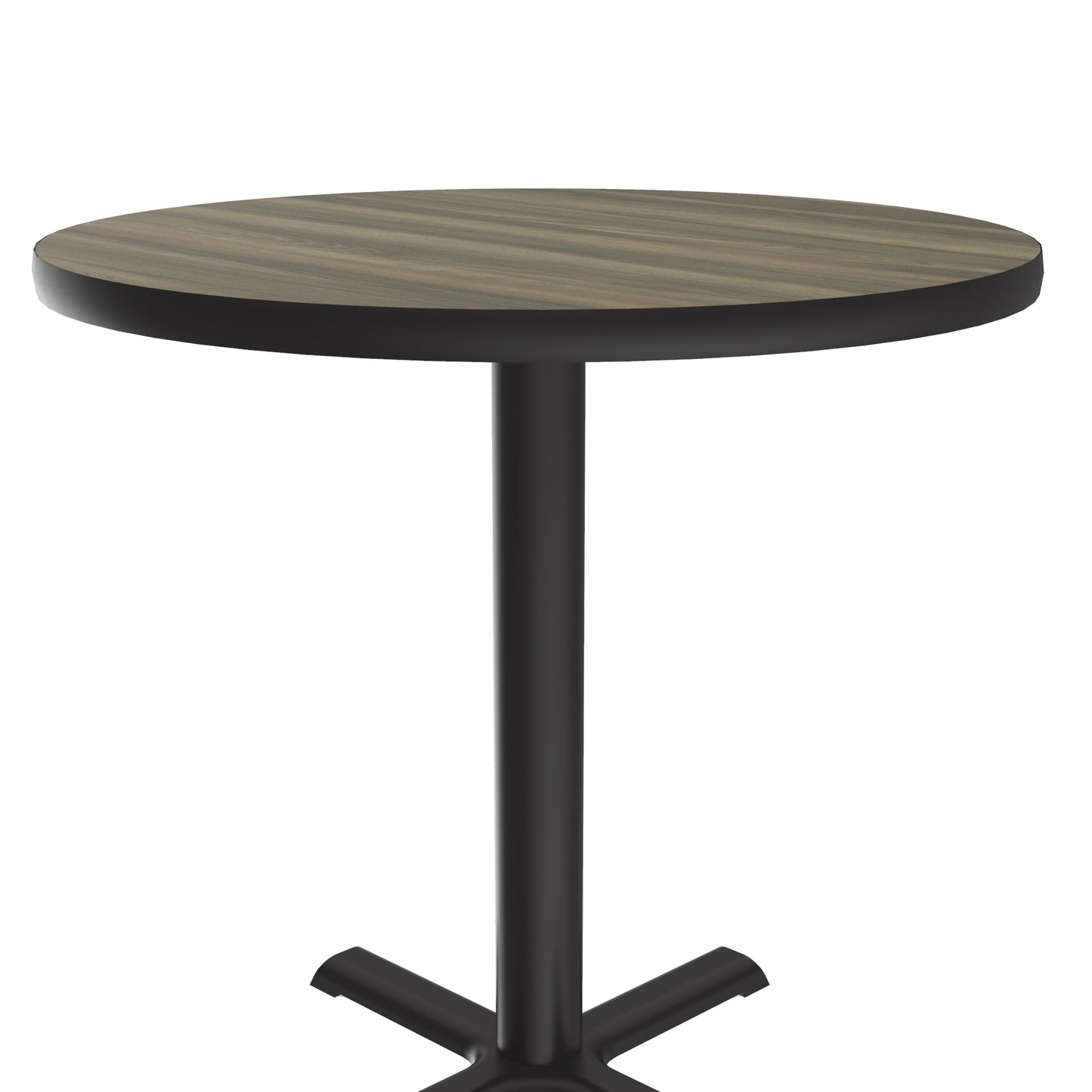 Majestic Office Furniture Deluxe High-Pressure Cafe and Breakroom Table with Cast Iron Base