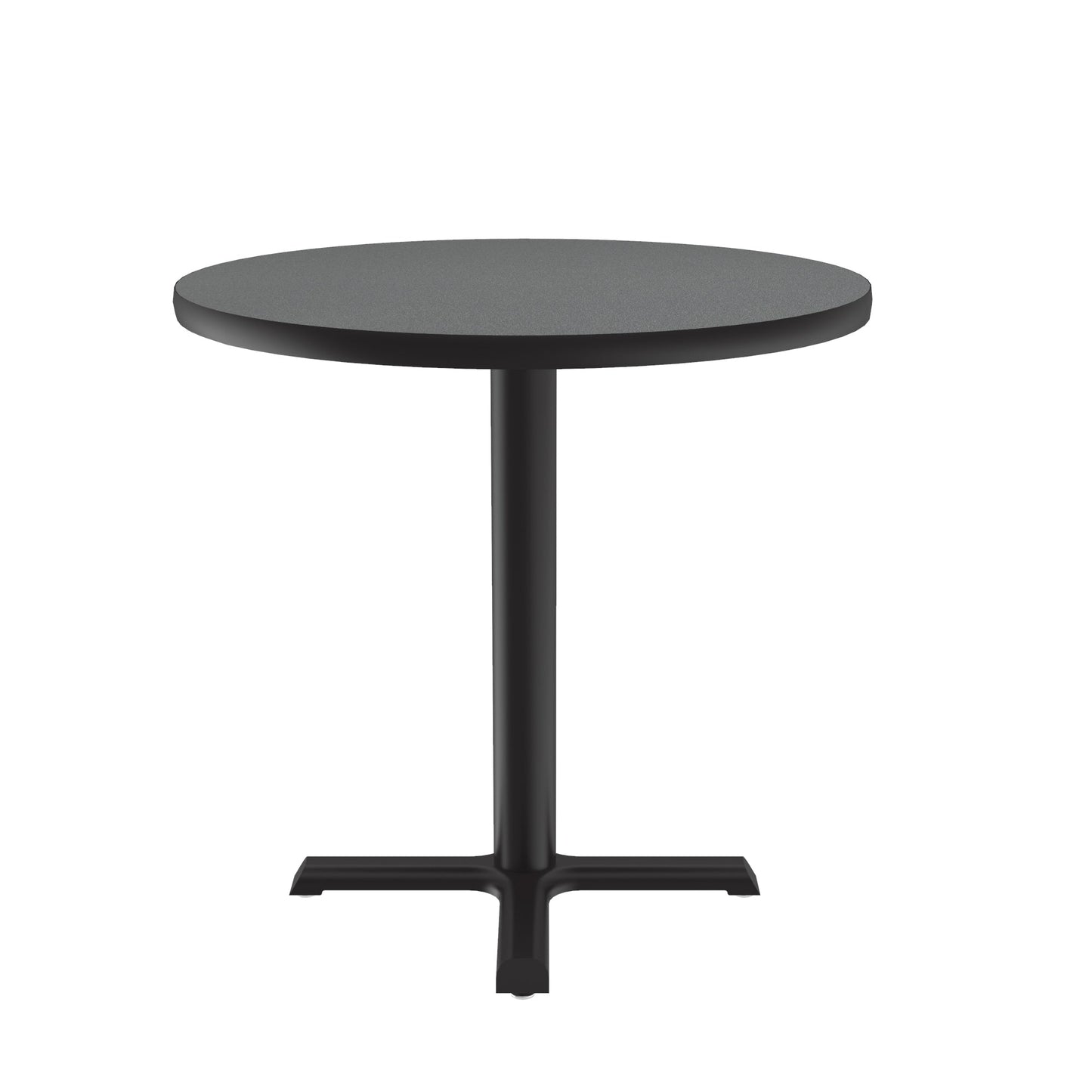 Majestic Office Furniture Deluxe High-Pressure Cafe and Breakroom Table with Cast Iron Base