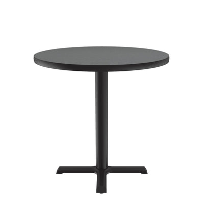 Majestic Office Furniture Deluxe High-Pressure Cafe and Breakroom Table with Cast Iron Base