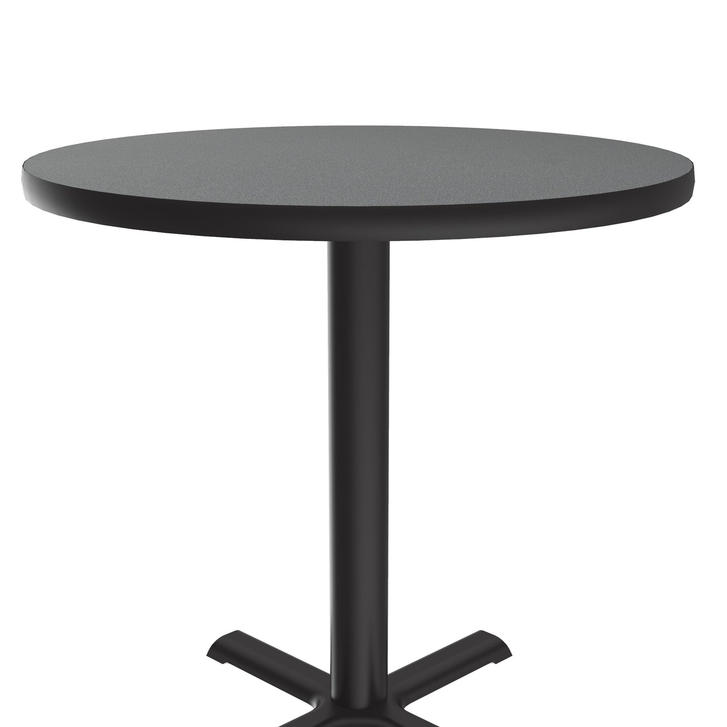 Majestic Office Furniture Deluxe High-Pressure Cafe and Breakroom Table with Cast Iron Base