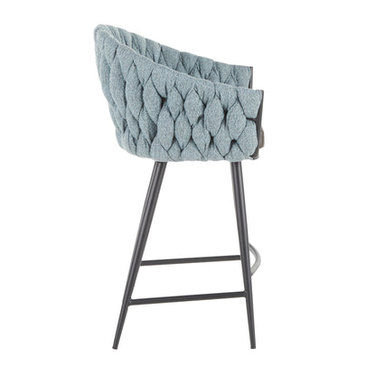 Majestic Office Furniture Matisse 26" Fixed-Height Counter Stool