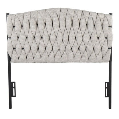 Lumisource Braided Matisse Twin Headboard