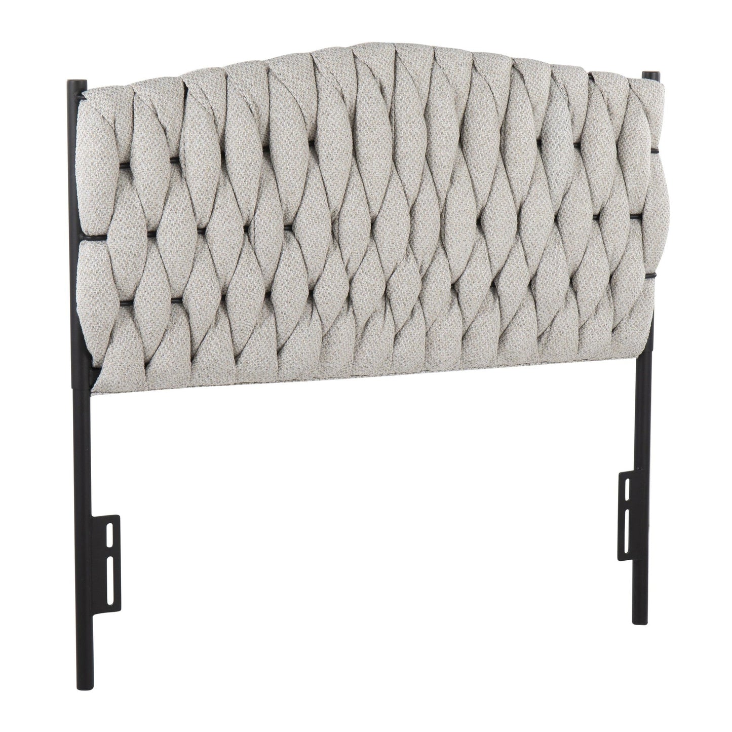 Lumisource Braided Matisse Twin Headboard
