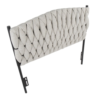 Lumisource Braided Matisse Twin Headboard