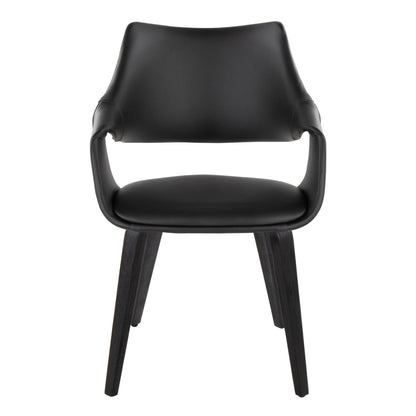 Lumisource Curvo High Back Upholstered Chair - Set of 2