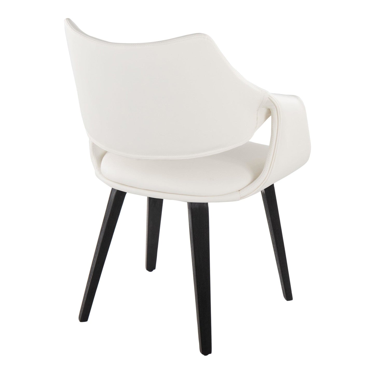Lumisource Curvo High Back Upholstered Chair - Set of 2