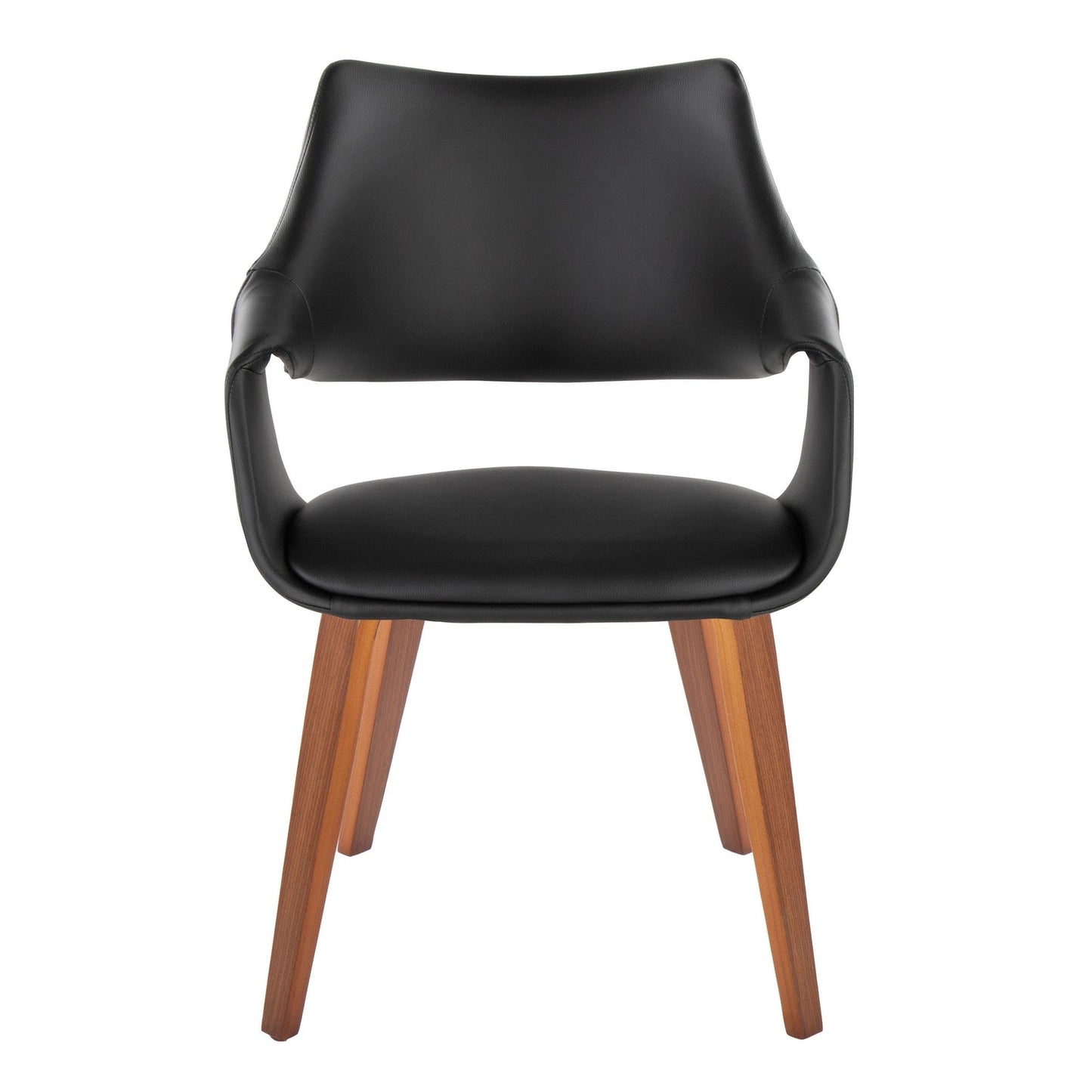 Lumisource Curvo High Back Upholstered Chair - Set of 2
