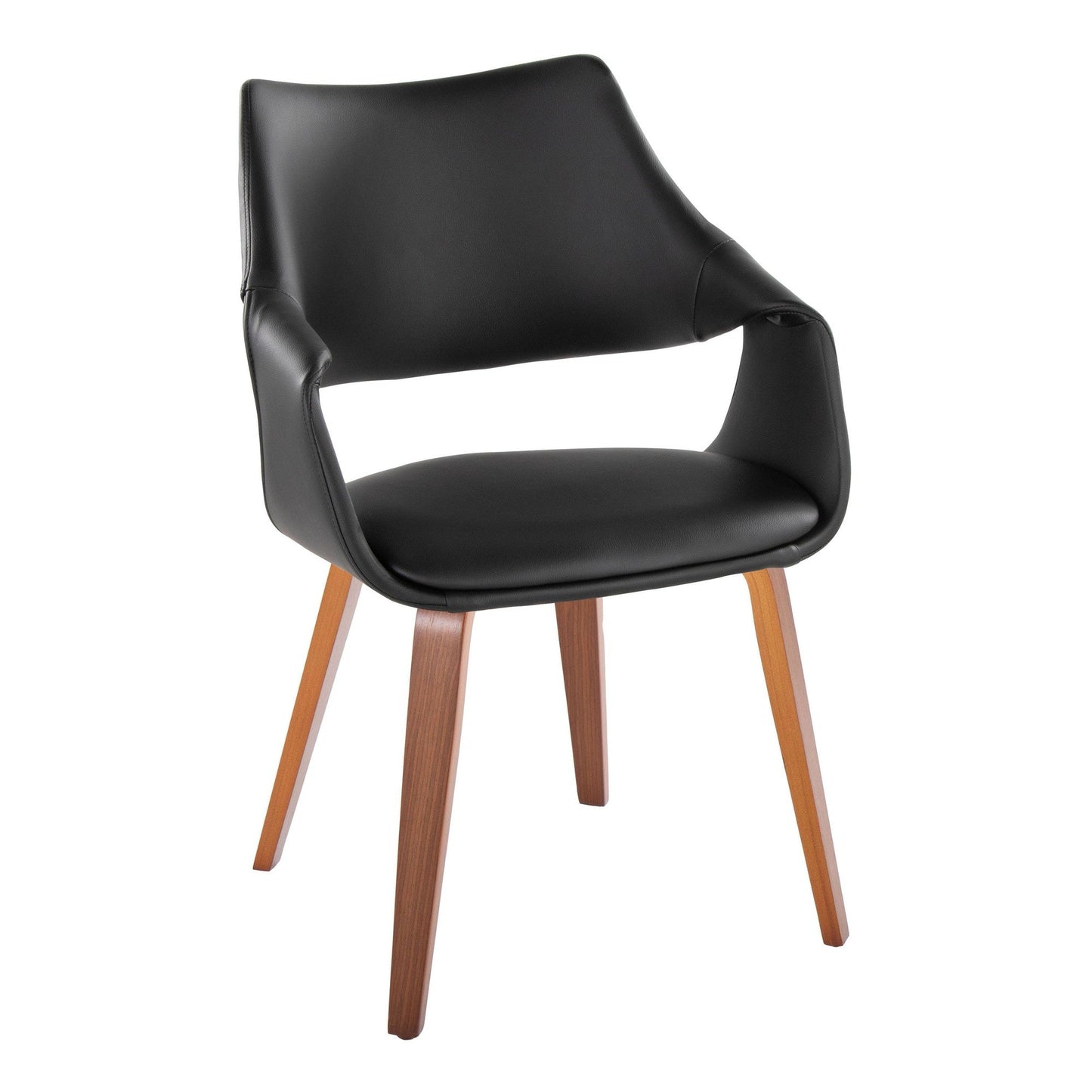 Lumisource Curvo High Back Upholstered Chair - Set of 2
