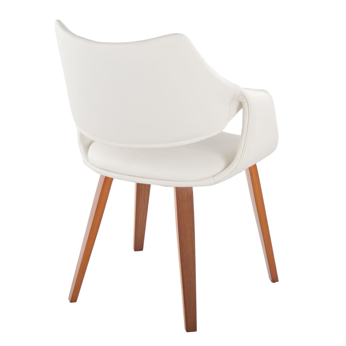 Lumisource Curvo High Back Upholstered Chair - Set of 2