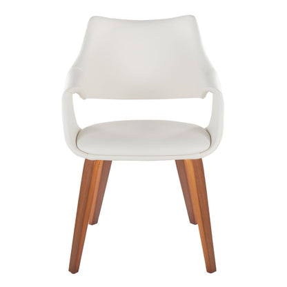 Lumisource Curvo High Back Upholstered Chair - Set of 2