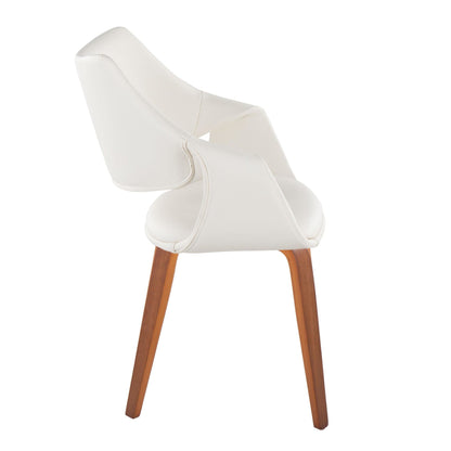 Lumisource Curvo High Back Upholstered Chair - Set of 2