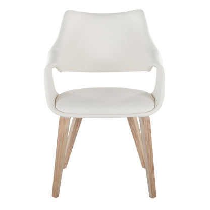Lumisource Curvo High Back Upholstered Chair - Set of 2