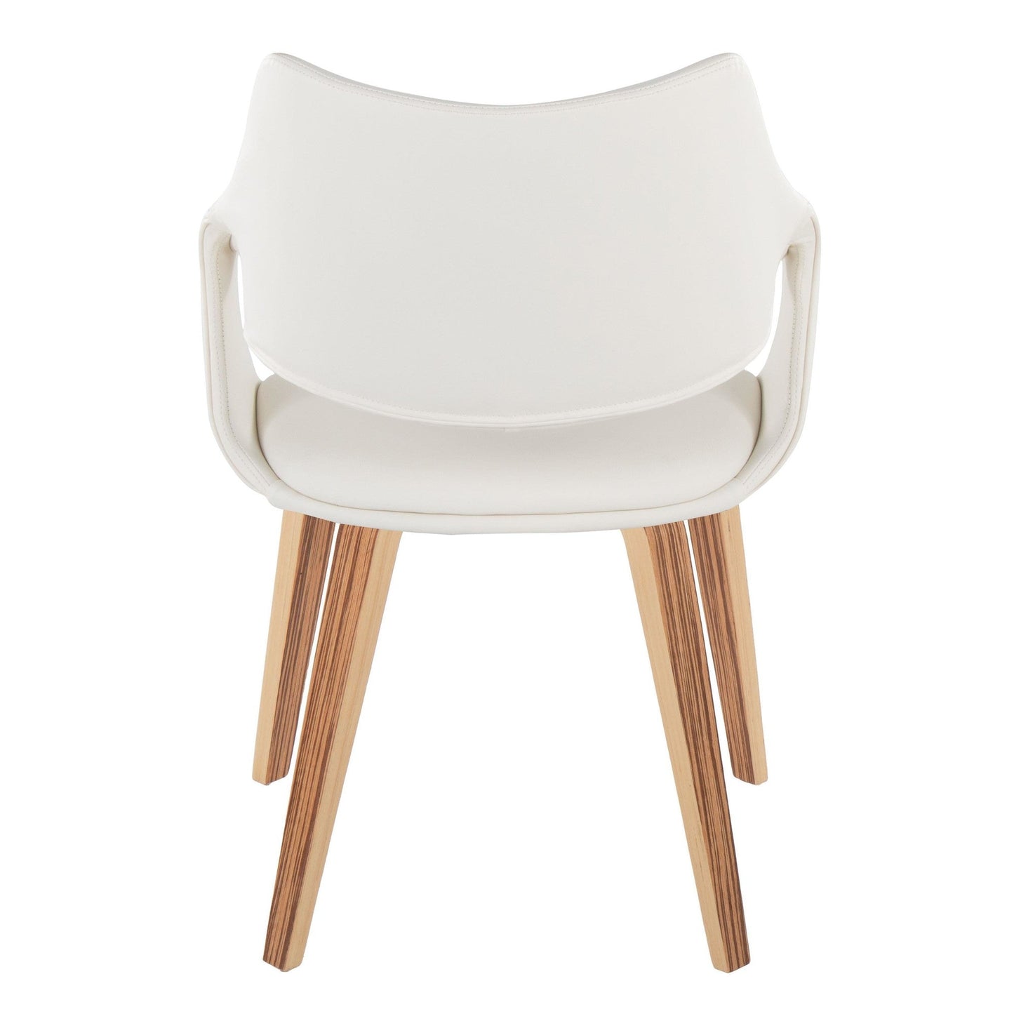 Lumisource Curvo High Back Upholstered Chair - Set of 2