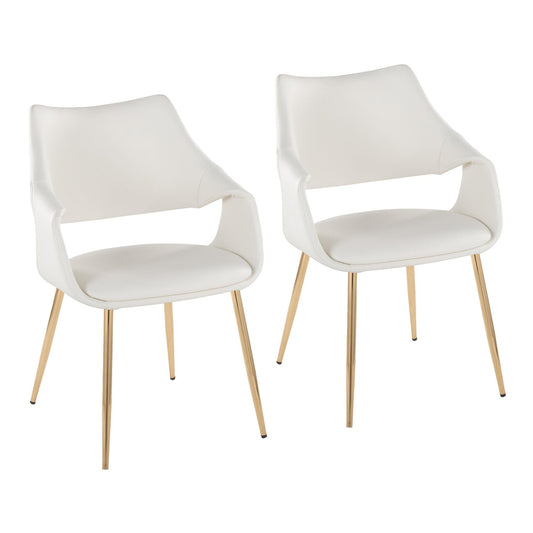 Majestic Office Furniture High Back Upholstered Chair - Set of 2