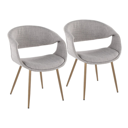 Majestic Office Furniture Upholstered Chair - Set of 2