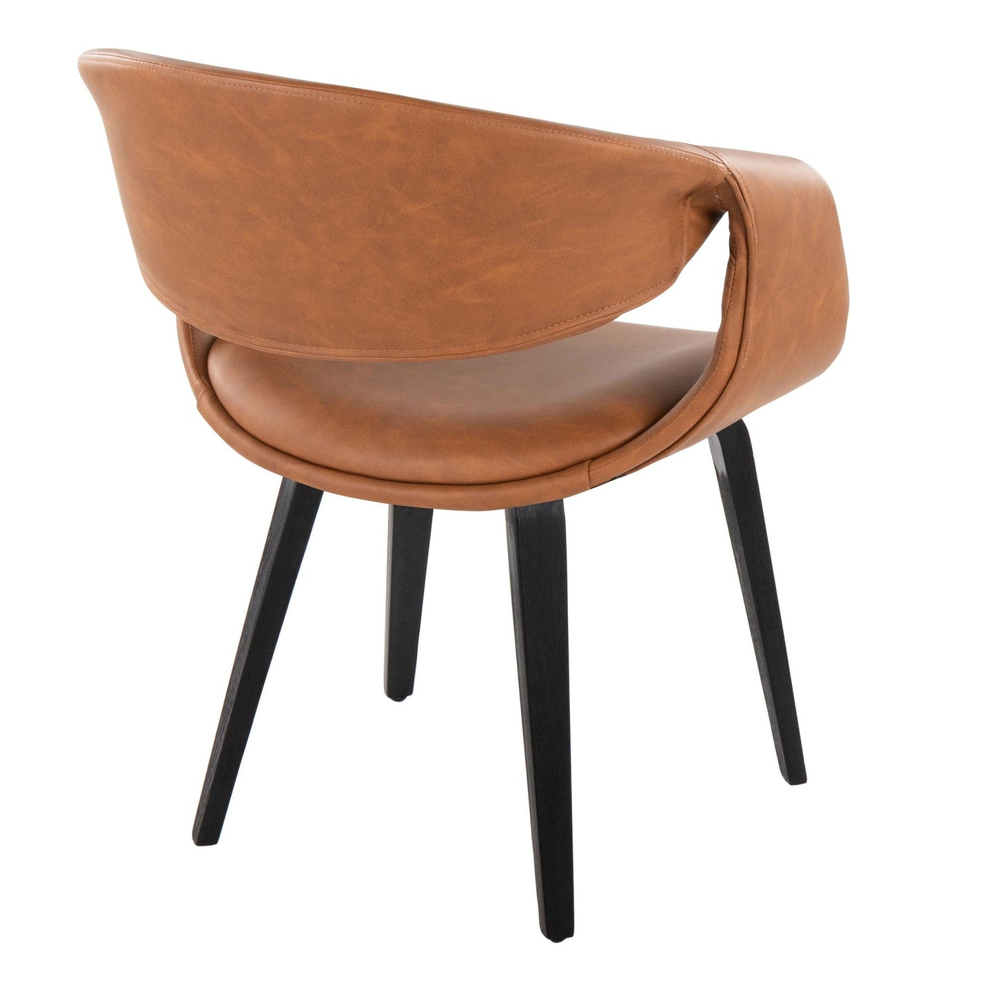 Lumisource Curvo Upholstered Chair - Set of 2