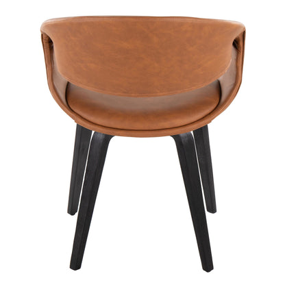 Lumisource Curvo Upholstered Chair - Set of 2