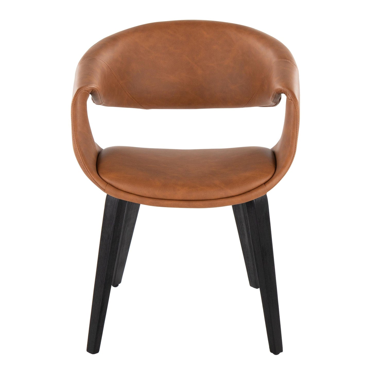 Lumisource Curvo Upholstered Chair - Set of 2