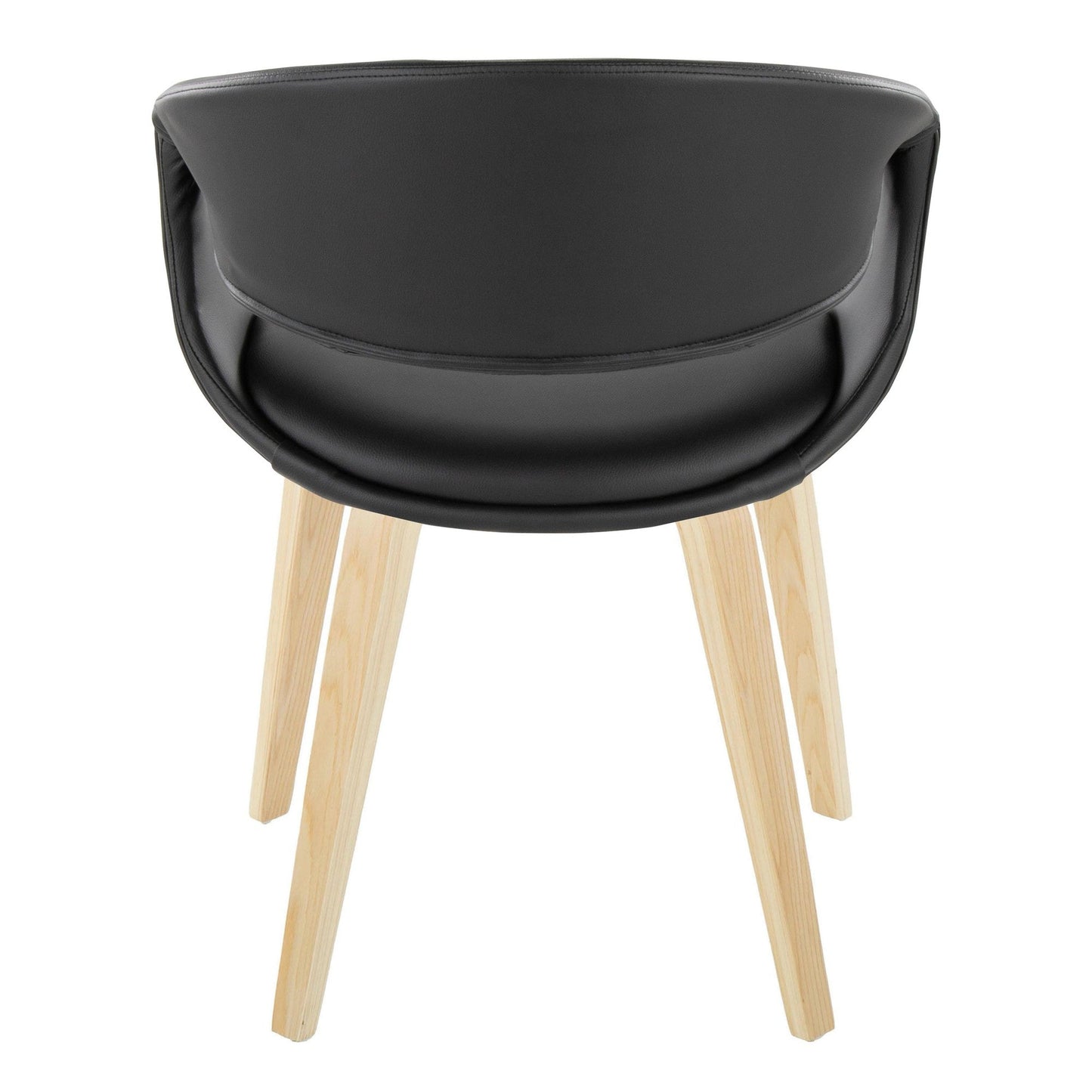 Lumisource Curvo Upholstered Chair - Set of 2