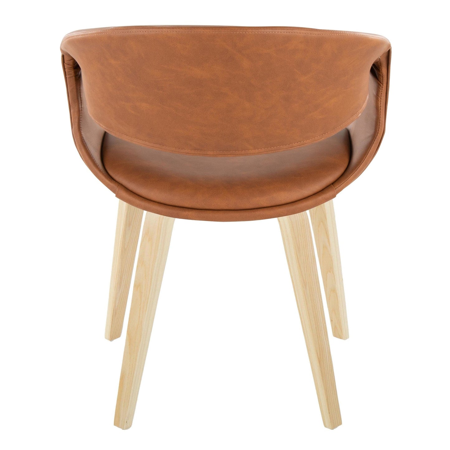 Lumisource Curvo Upholstered Chair - Set of 2